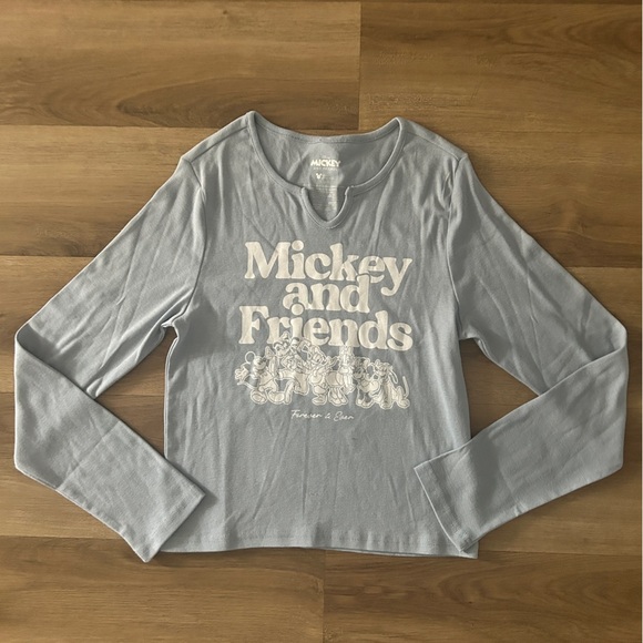 Disney Mickey and Friends Long-Sleeve Shirt, Size: Large, NWOT - Picture 1 of 7